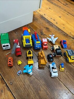 Assorted Kids Toy Vehicles - Mixed Colors